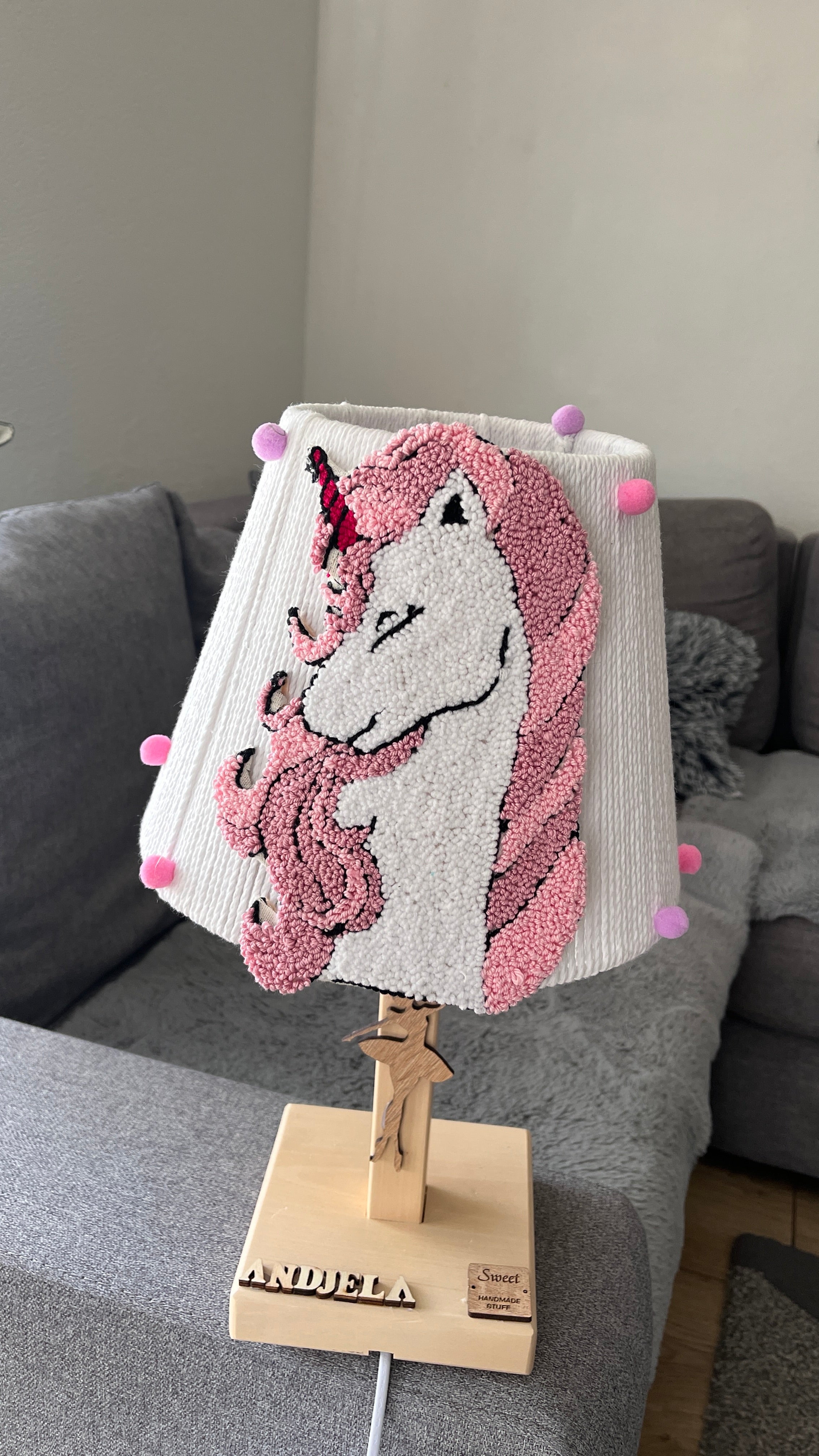 Dečije Ručno Izrađene Stone Lampe