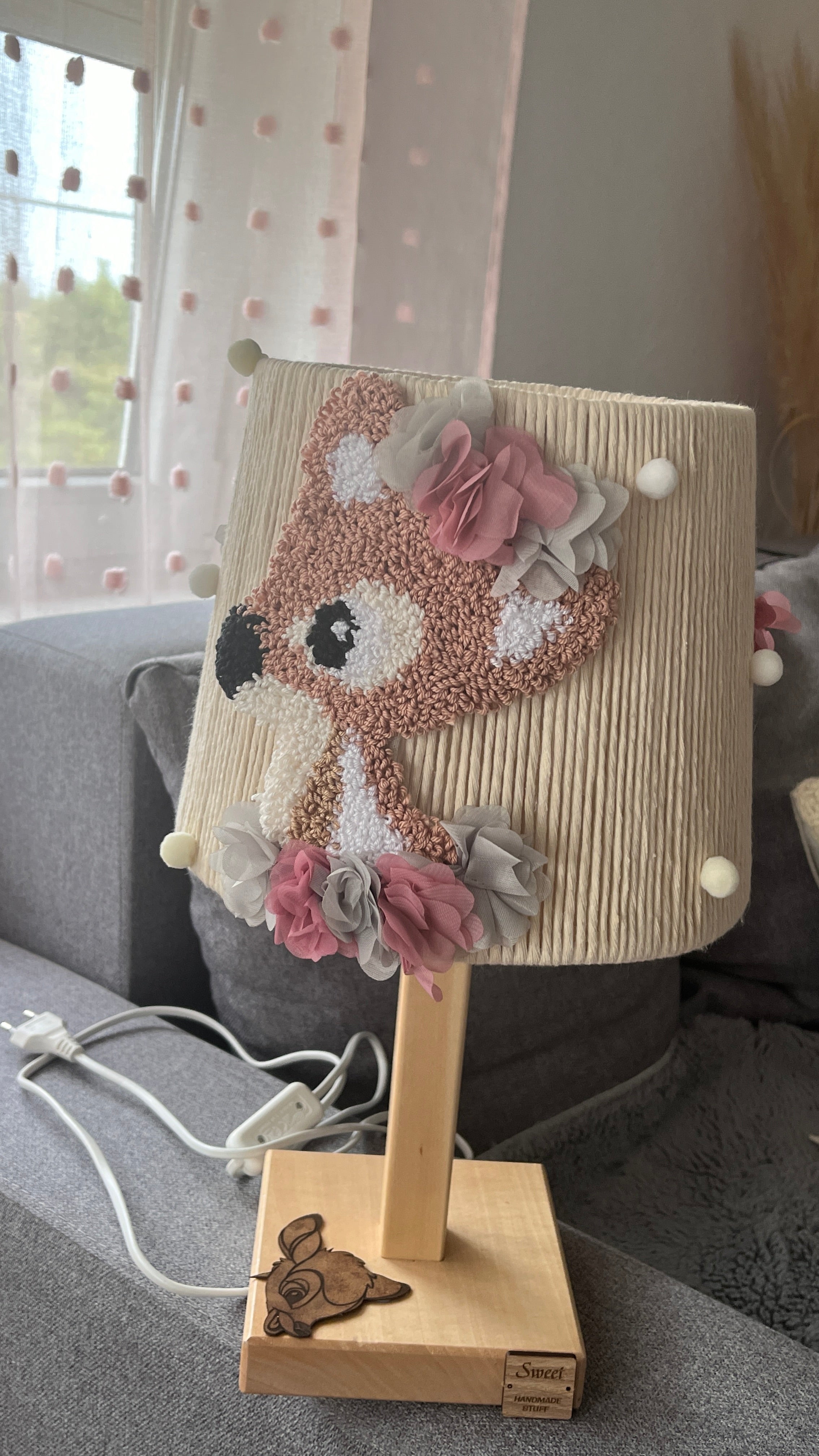 Dečije Ručno Izrađene Stone Lampe