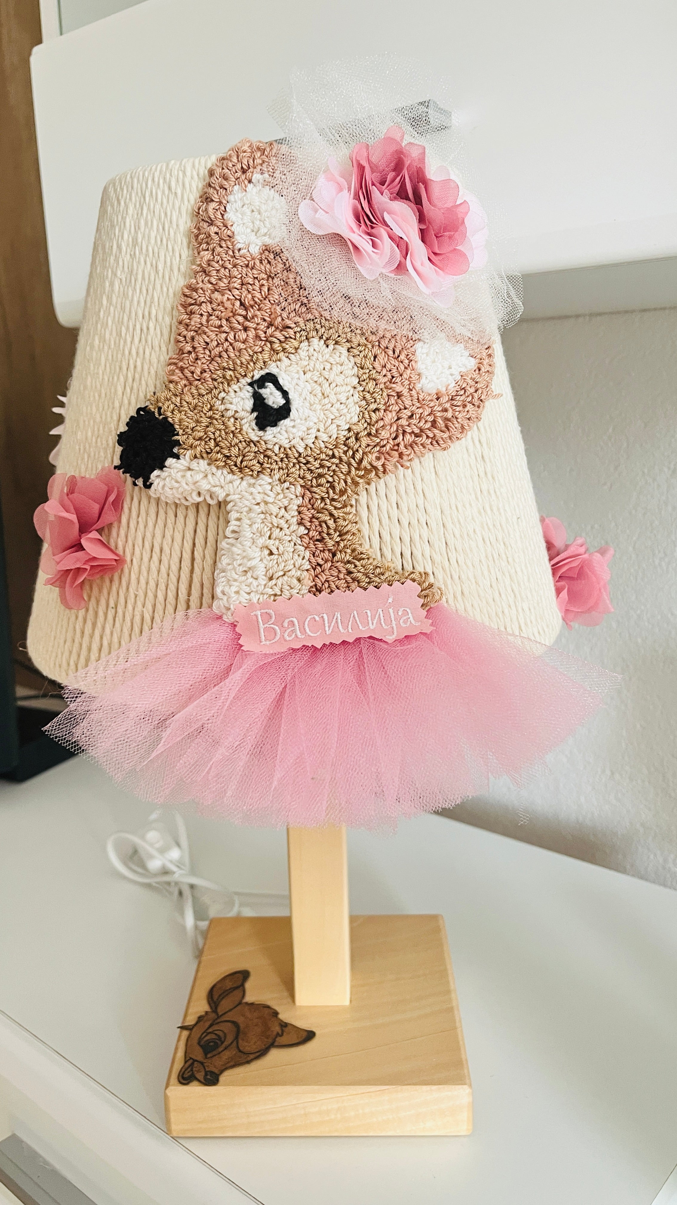 Dečije Ručno Izrađene Stone Lampe