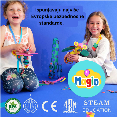 Savitljivi Magneti Clixo Bend N Build