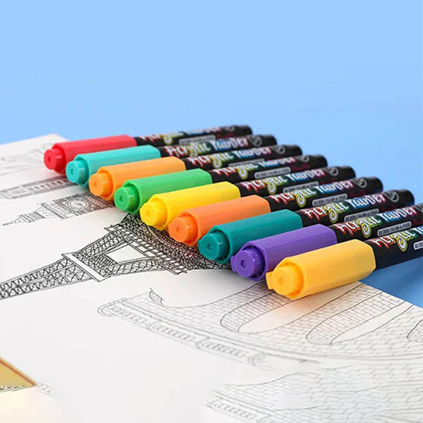 Set 12 Akrilnih Markera