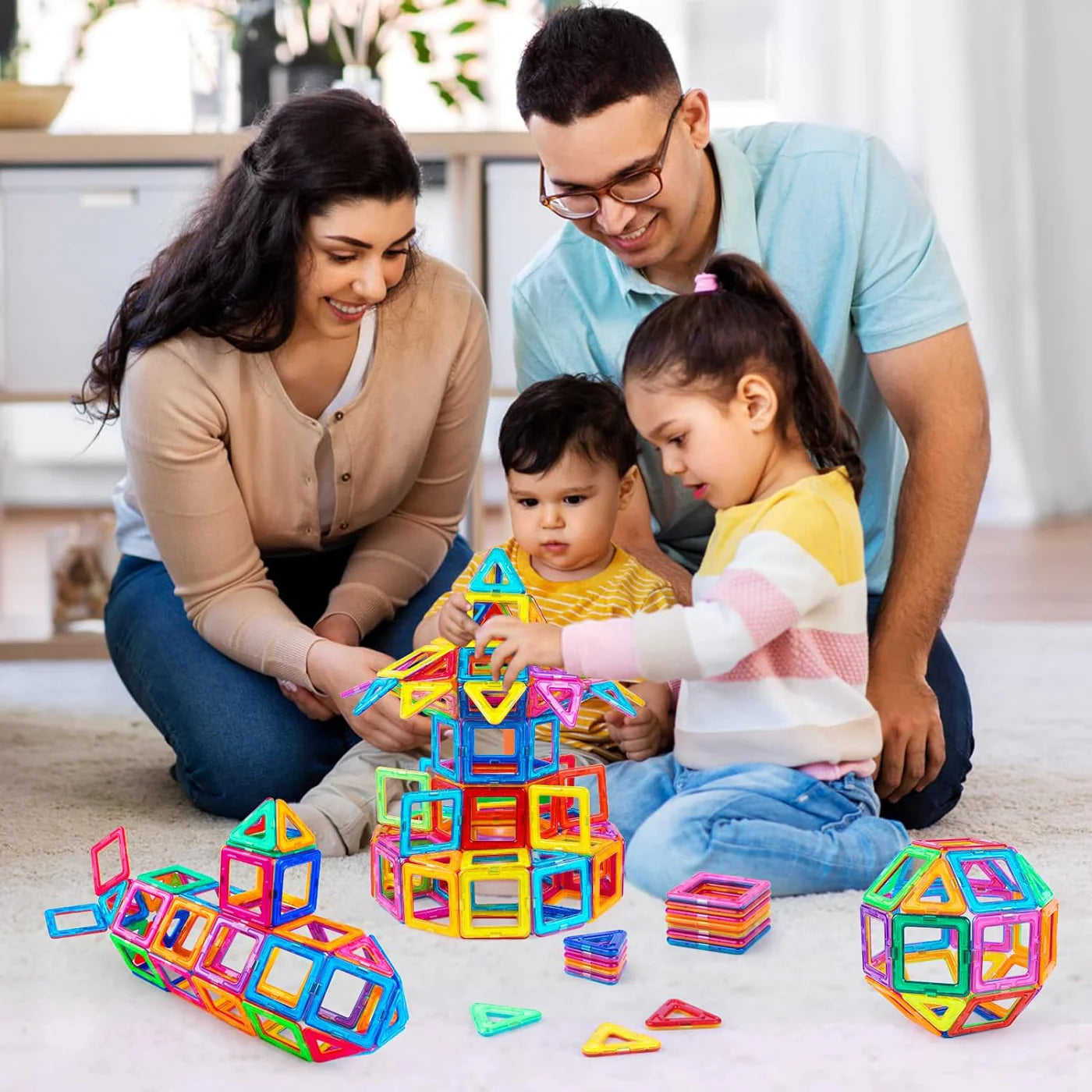 Magnetni Blokovi - DELUXE SET od 68 delova