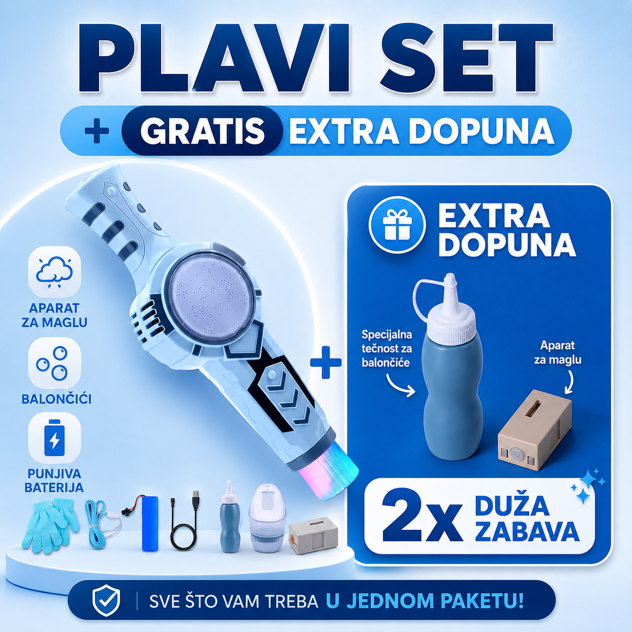 Magični Set za Pravljenje Balončića - Foggy Bubble