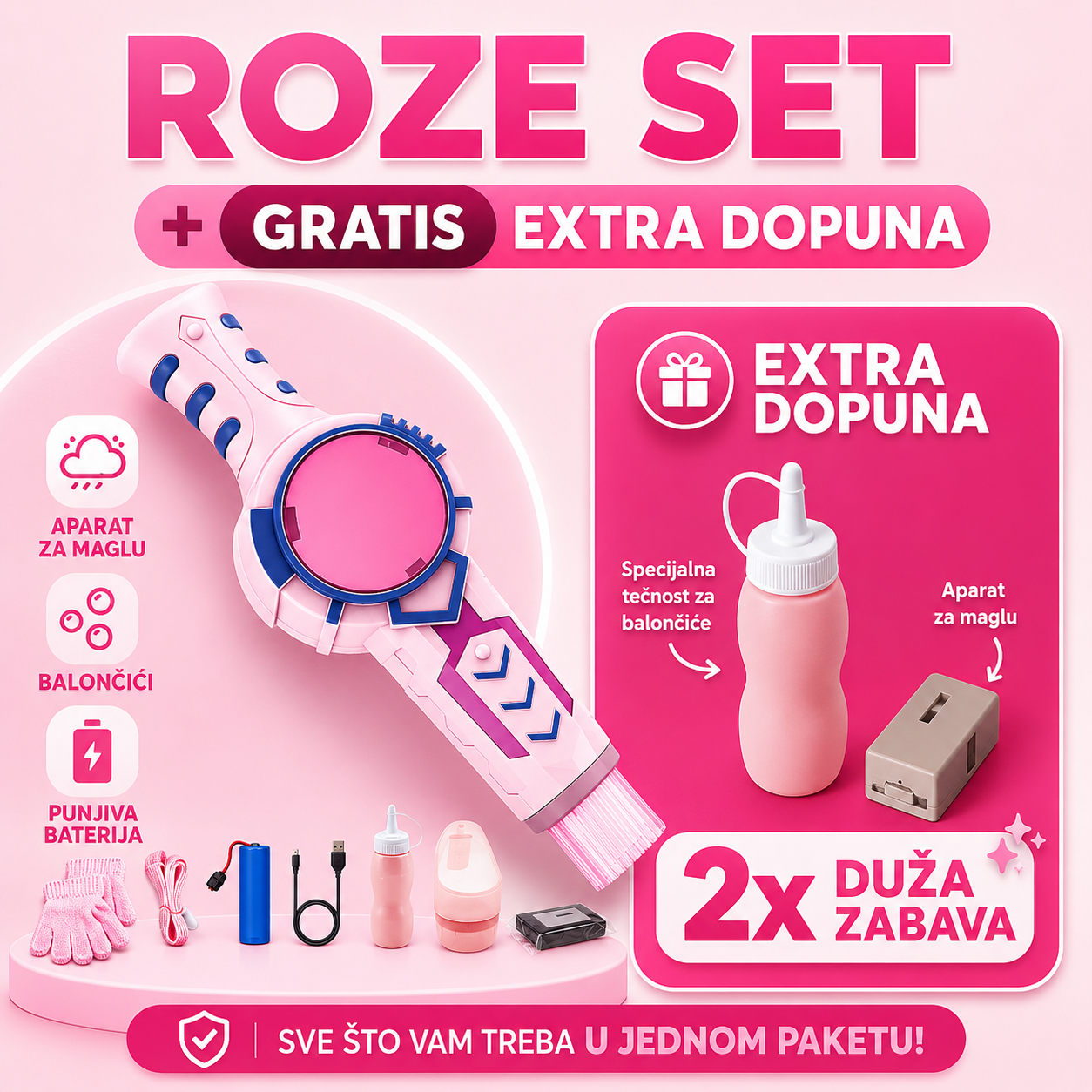 Magični Set za Pravljenje Balončića - Foggy Bubble