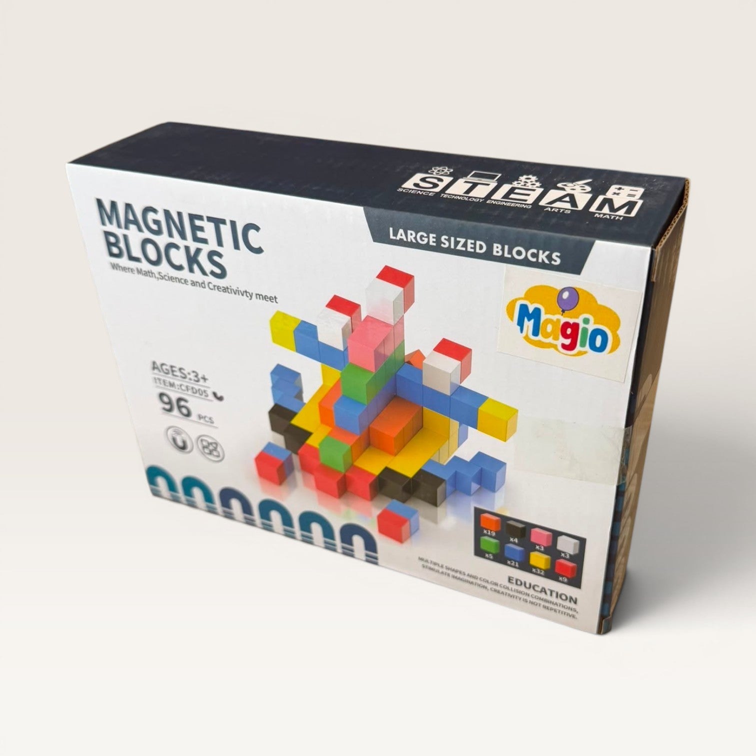 Dečije Magnetne 3D KOCKE