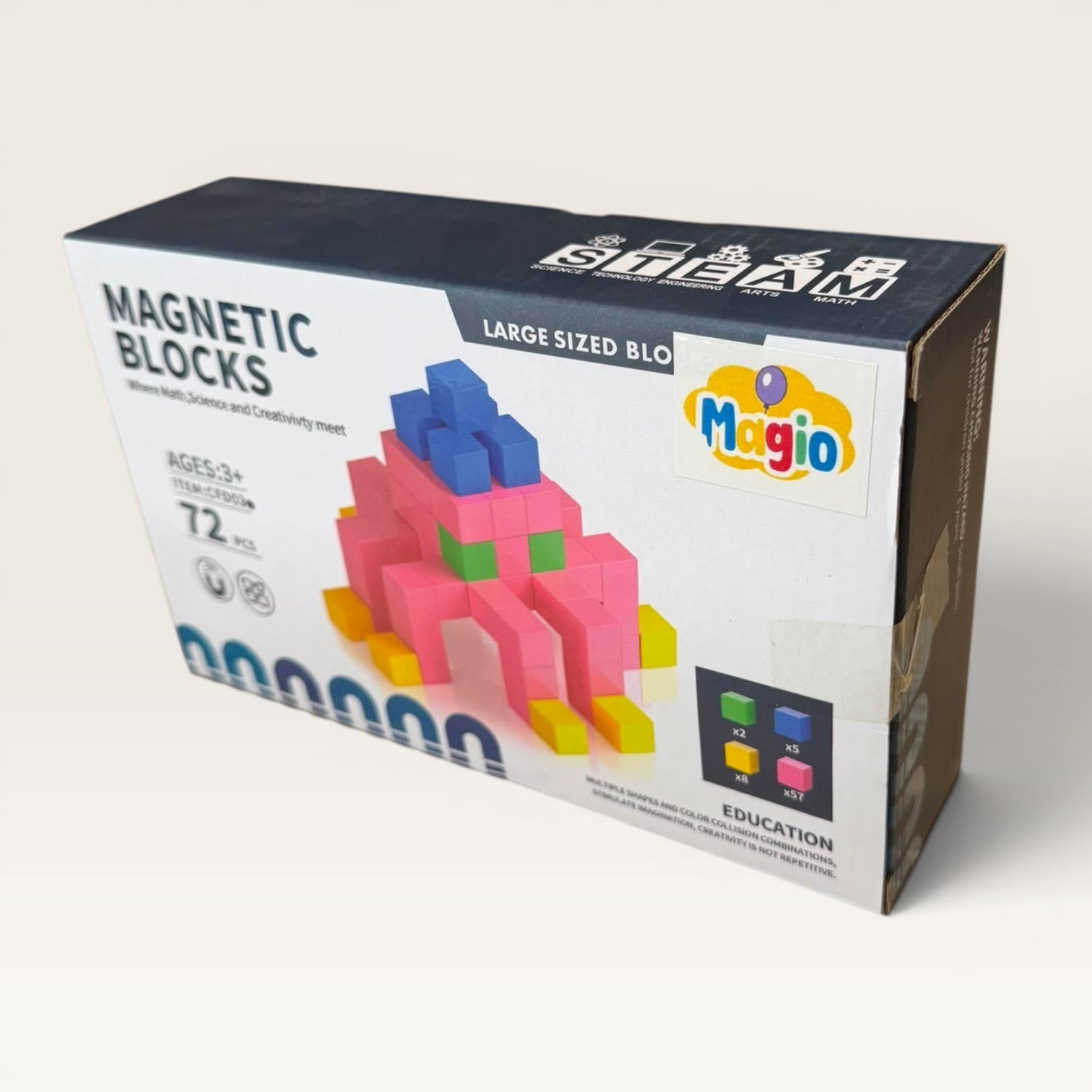 Dečije Magnetne 3D KOCKE