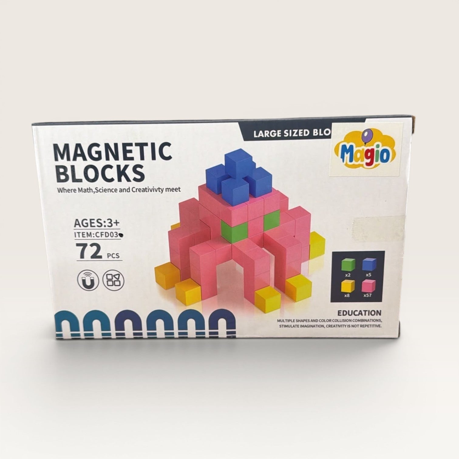 Dečije Magnetne 3D KOCKE