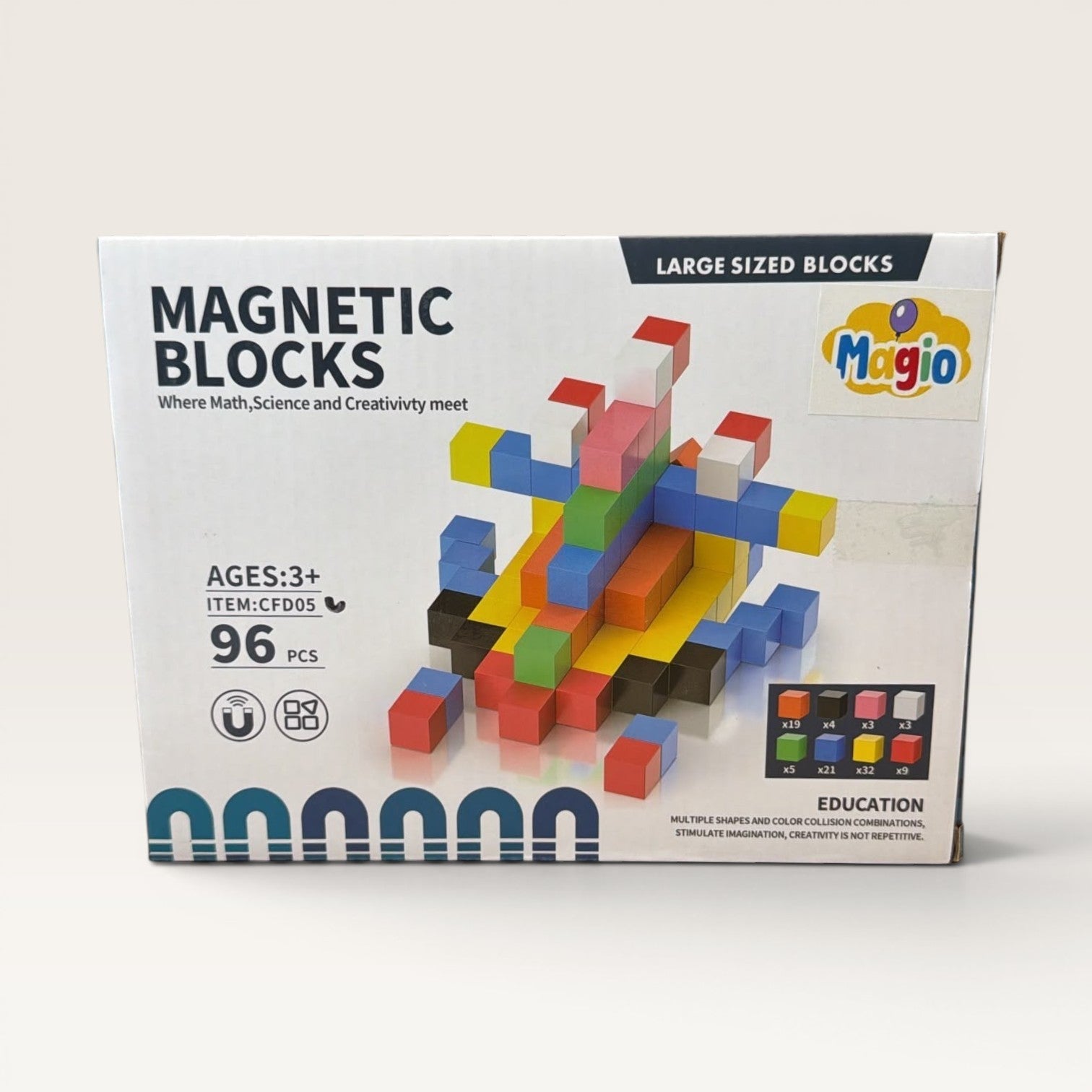 Dečije Magnetne 3D KOCKE