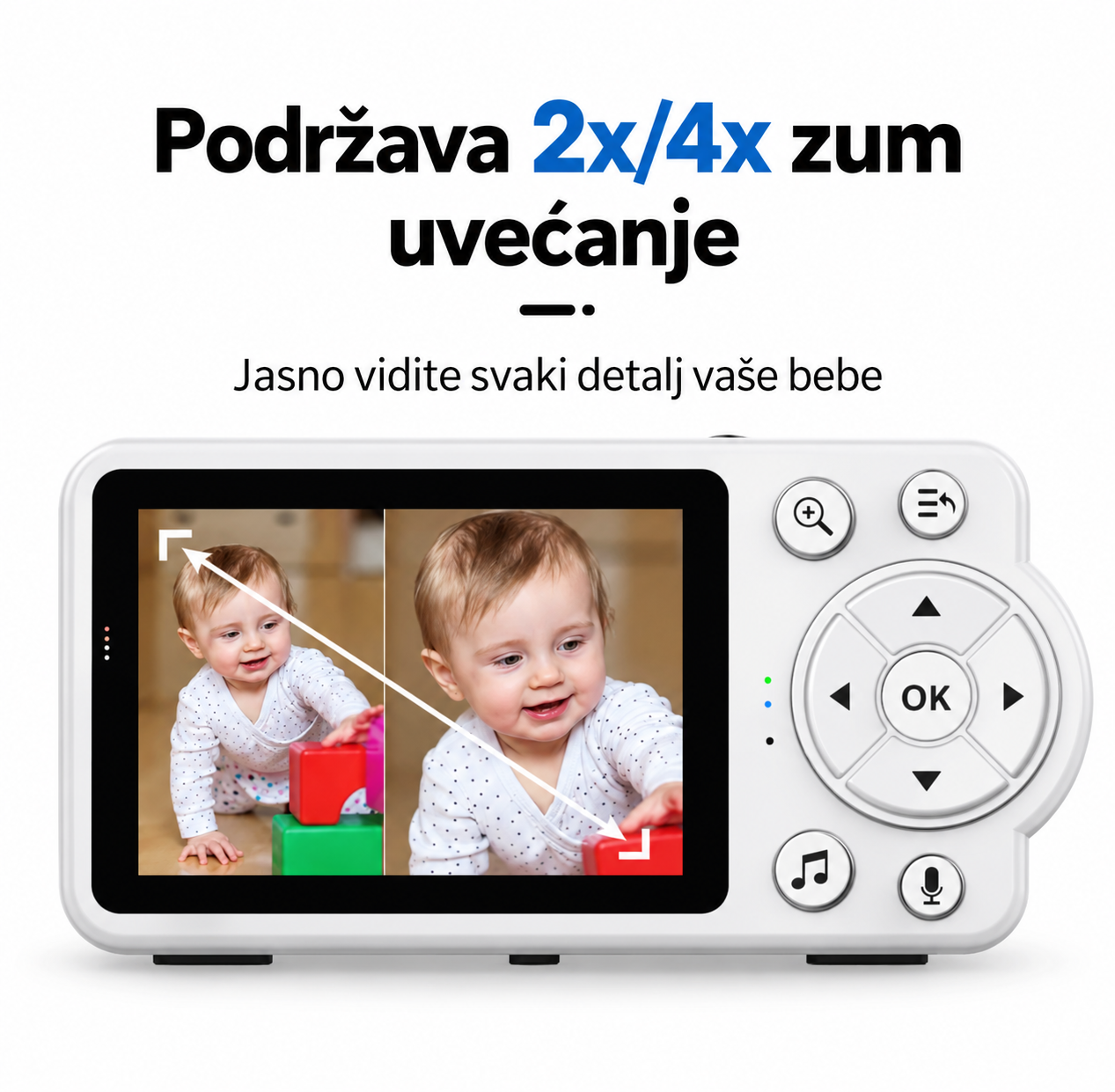 Bežična Baby Kamera sa Monitorom